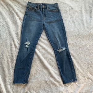 Size 26R Gap ankle Jeans